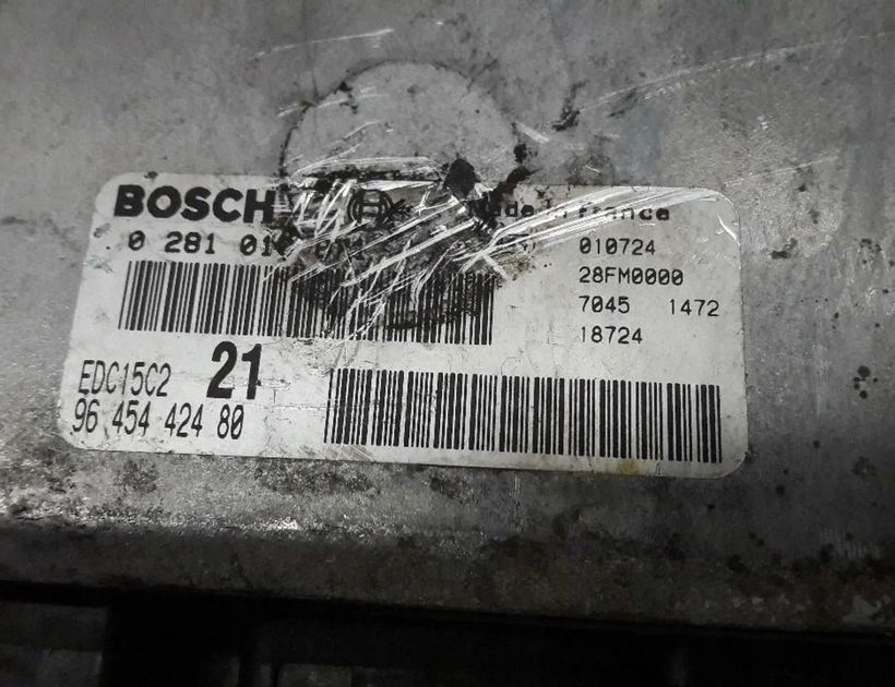 CITROËN Xsara Picasso 1 generation (1999-2010) Блок управления двигателем 0281010871 30130895