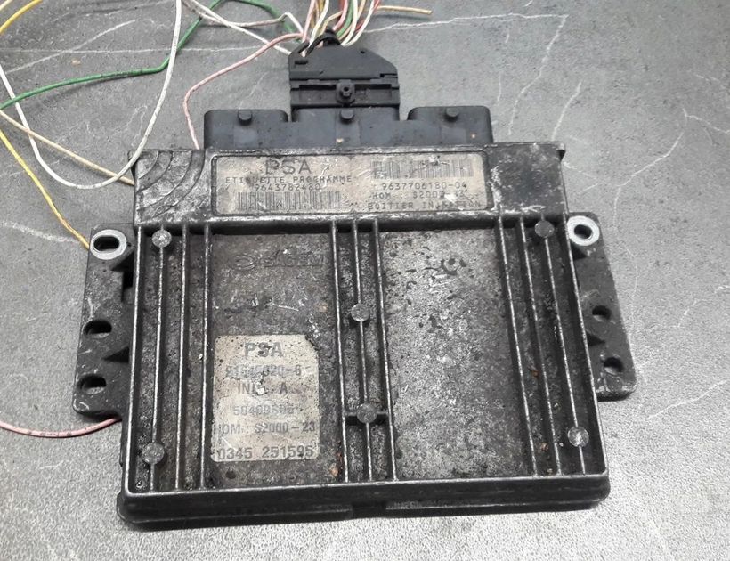 CITROËN Xsara Picasso 1 generation (1999-2010) Блок управления двигателем 50409S05 30177759