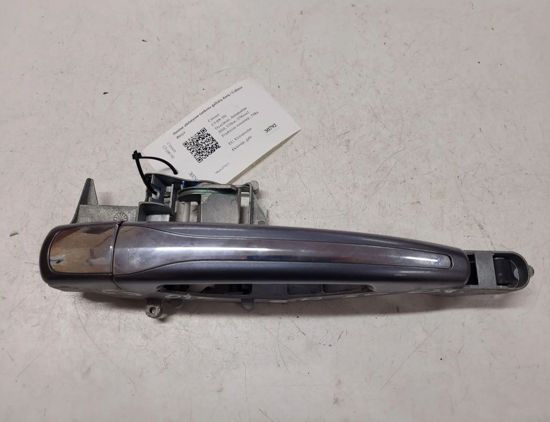 CITROËN C5 2 generation (2008-2017) Зовнішня ручка задніх правих дверей 1199D2 28647895