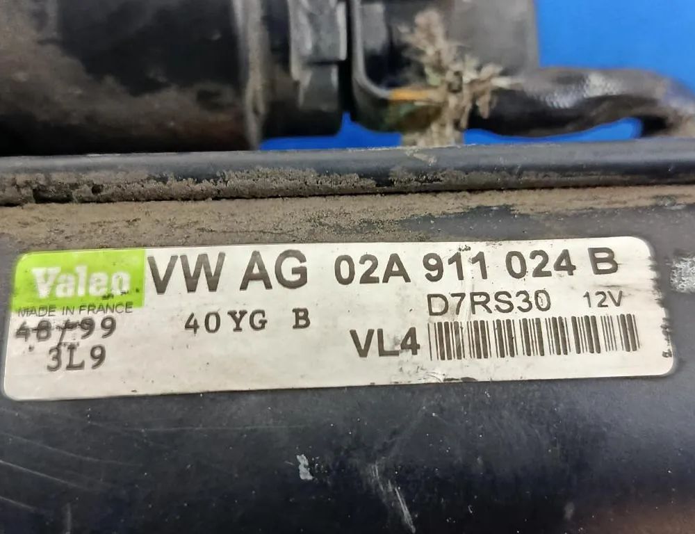 SEAT Cordoba 2 generation (1999-2009) Стартер 02A911024B 32588202