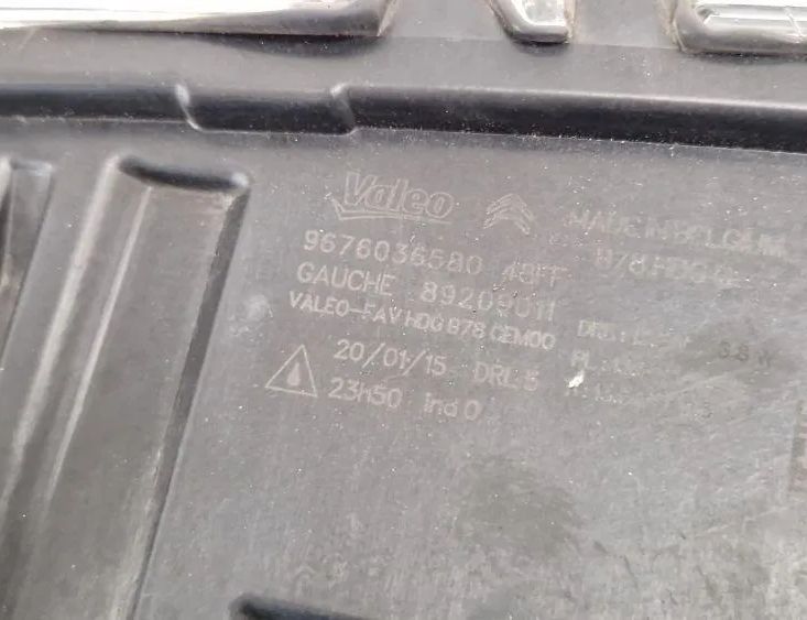 CITROËN C4 Picasso 2 generation (2013-2018) Дополнительный фонарь передний левый 9676036580,89209011 32853747