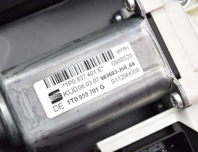 SEAT Leon 2 generation (2005-2012) Регулятор вікна лівої передньої двері 1P0867435 22257135