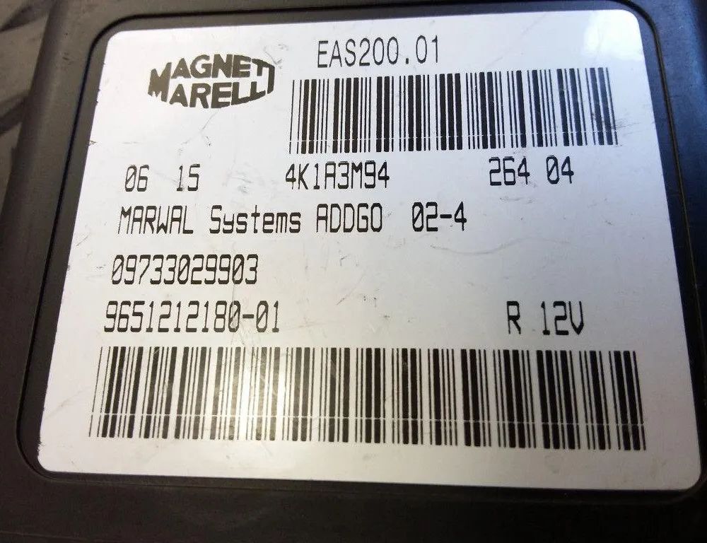 PEUGEOT 308 F (1991-2002) Інші блоки керування 965121218001 31366261