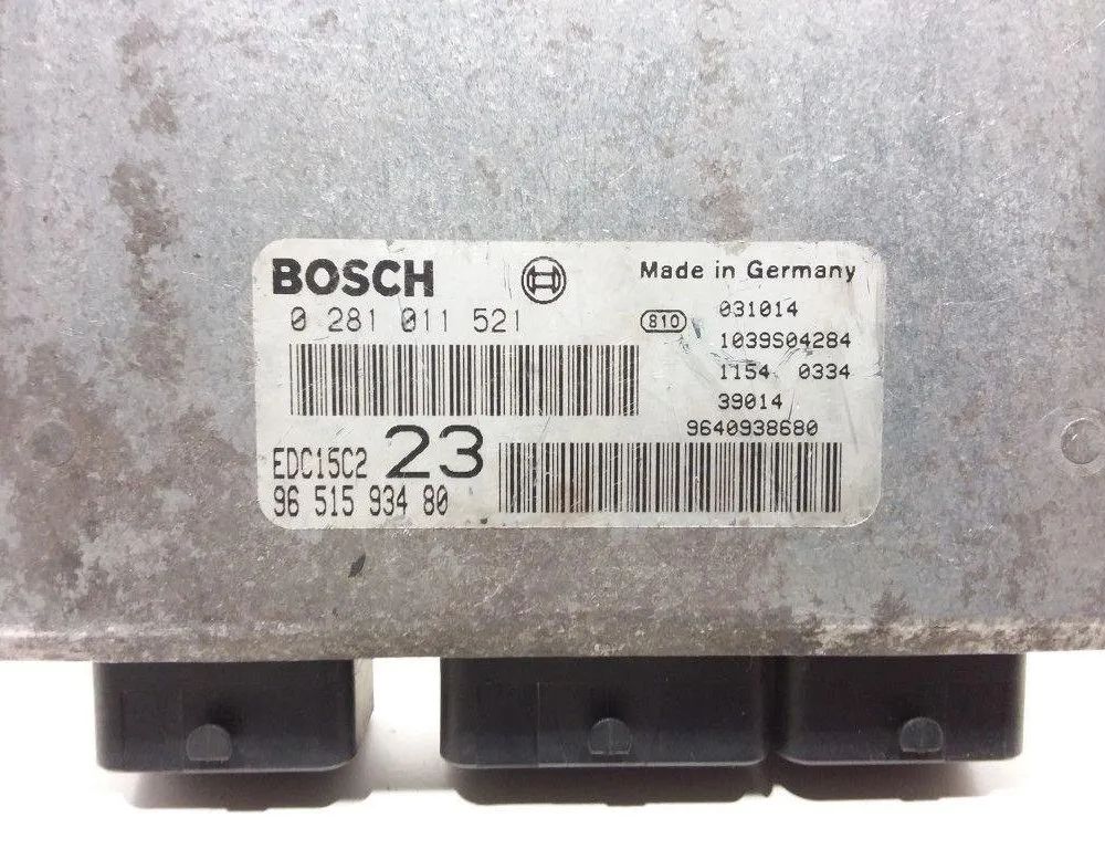 CITROËN Xsara Picasso 1 generation (1999-2010) Блок керування двигуном ECU 0281011521 31385400
