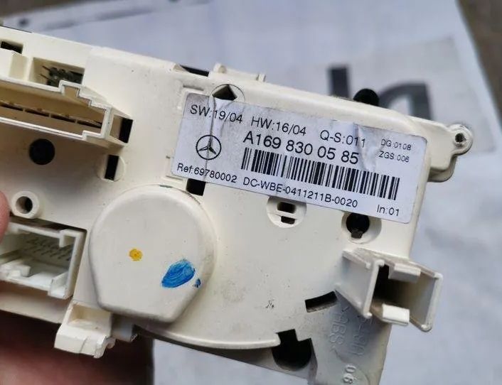 MERCEDES-BENZ A-Class W169 (2004-2012) Радіатор опалення салону 1698300585,A1698300585 20427159