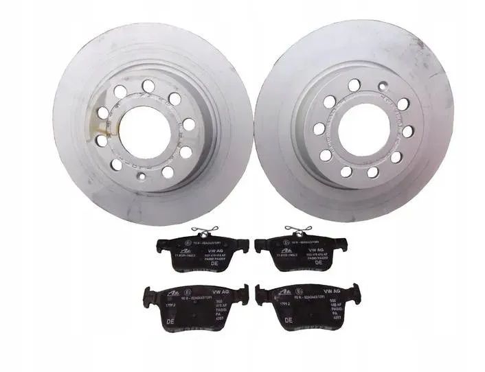 VOLKSWAGEN Variant VII TDI (2014-2024) Диск тормозов задний левый 5Q0615601D,5Q0615416AF,5Q0615415AF 27457937