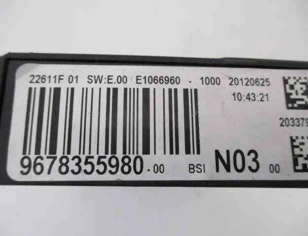 PEUGEOT 2008 2 generation (2019-2023) Блок управления Комфорт E1066960,20120625,9678355980 32467908