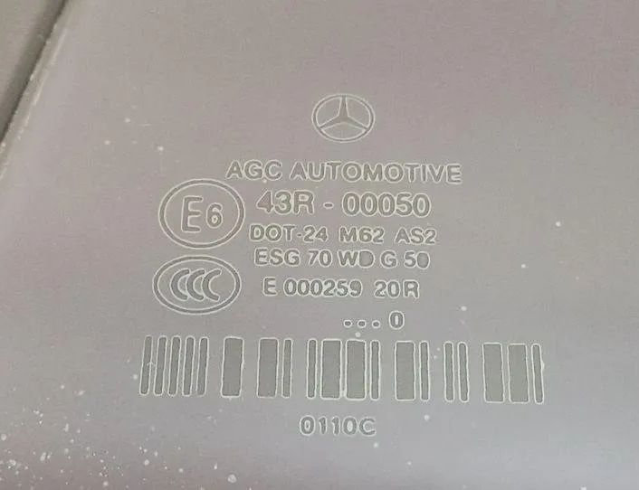 MERCEDES-BENZ E-Class W212/S212/C207/A207 (2009-2016) Задня ліва дверна віконце E000259 21217102