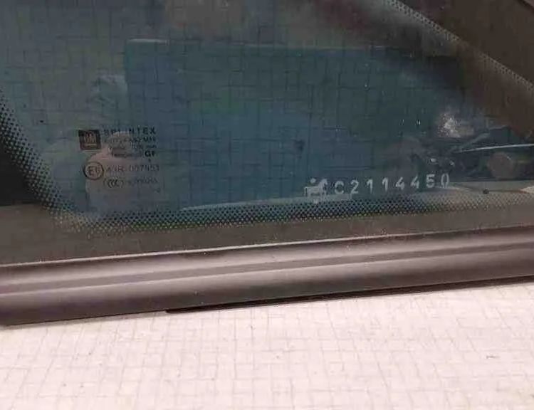 OPEL Zafira C (2012-2016) Вікно передніх правих дверей 43R007951 32527442