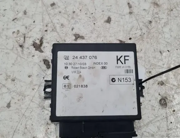OPEL Zafira A (1999-2003) Блок управления Комфорт 24437076 33289113
