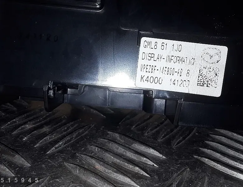 MAZDA 6 GJ (2012-2024) Задний развлекательный экран gml8611j0 33502482