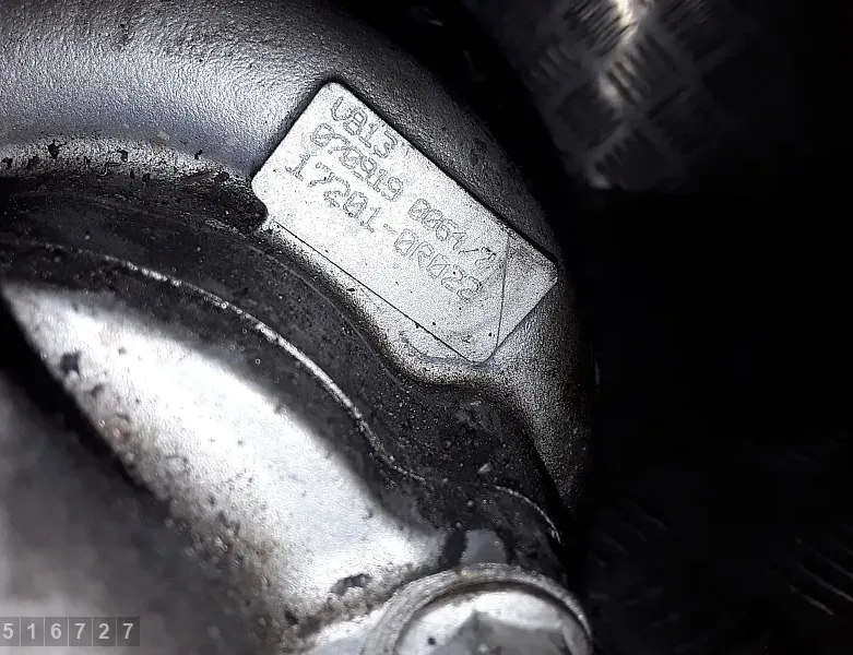 FIAT Ducato 3 generation (2006-2024) Турбонаддувач 172010r022 33532841