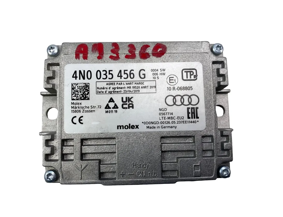 AUDI Q5 FY (2016-2024) Антенний підсилювач із кришкою багажника 4N0035456G 34789471