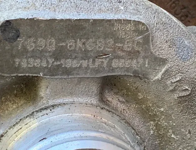 FORD Mondeo 4 generation (2007-2015) Турбонаддувач 7G9Q-6K682-BC 11450769