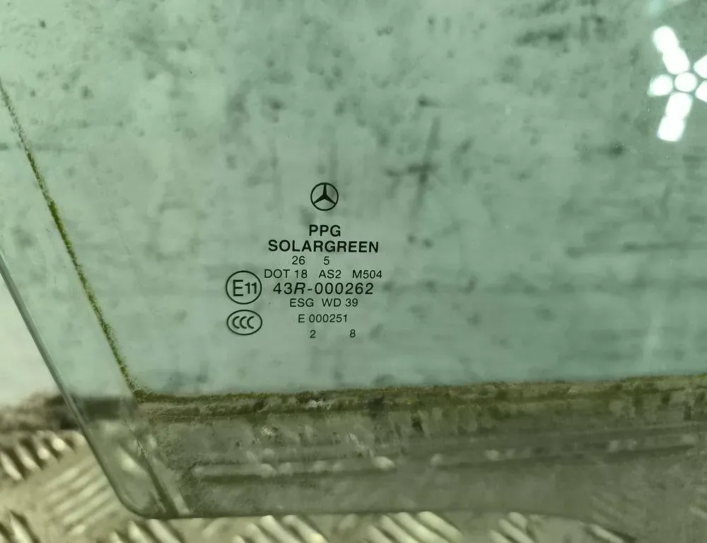 MERCEDES-BENZ R-Class W251 (2005-2017) Стекло задней праой двери 43R000262 33157940