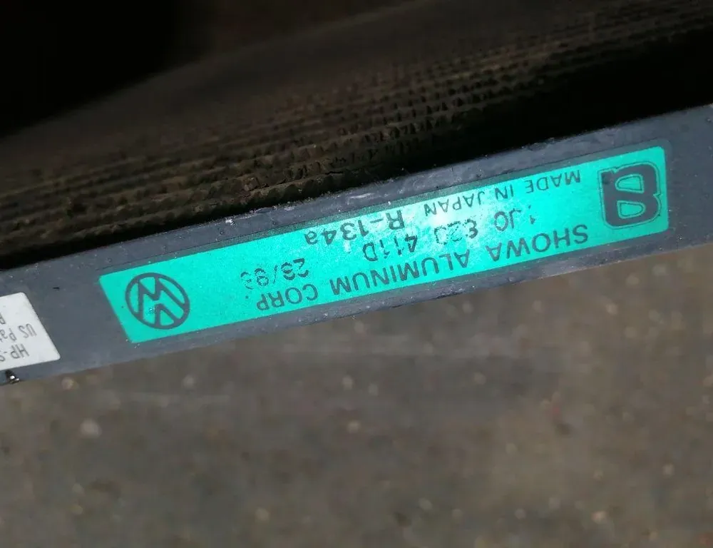 AUDI A3 8L (1996-2003) Радиатор кондиционера 1J0820411D 33885790