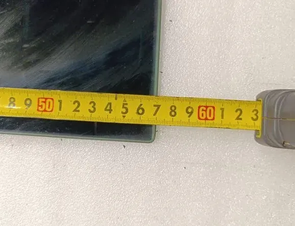 PEUGEOT Expert 2 generation (2007-2020) Задня ліва дверна віконце DOT24M38AS3,43R006723 33262348