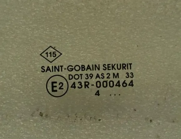 OPEL Movano 1 generation (A) (1998-2010) Скло передньої лівої двері DOT39AS2M33 33262487