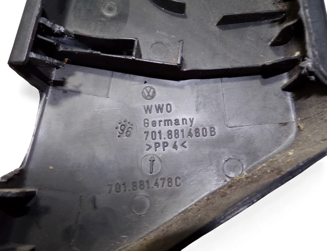 VOLKSWAGEN Transporter T4 (1990-2003) Інші частини сидіння 701881480B 33493923