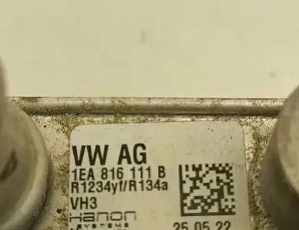 VOLKSWAGEN ID.3 1 generation (2019-2023) Кондиционер-осушитель воздуха R1234VNW134,1EA816111B 34928543