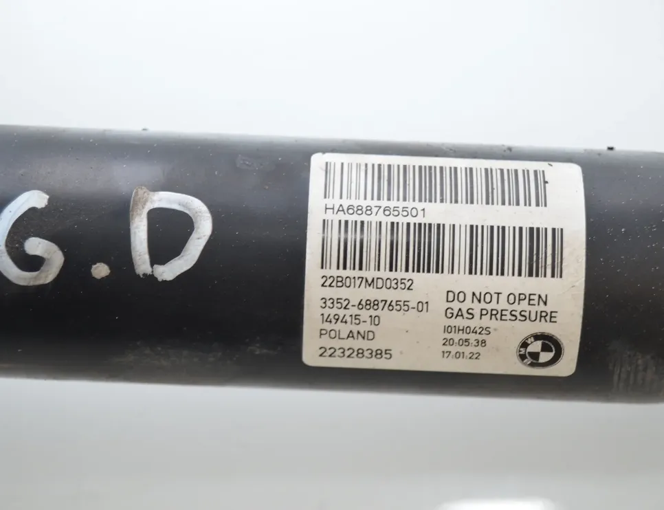 BMW i3 I01 (2013-2024) Задній правий амортизатор 6887655,33506852228,6852228,33526887655,33536887100,6887100 35034535