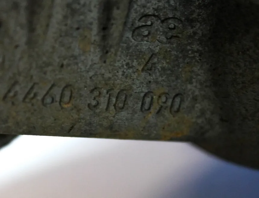 VOLKSWAGEN Touareg 2 generation (2010-2018) Задній диференціал 4460310091,4460310090 14357616