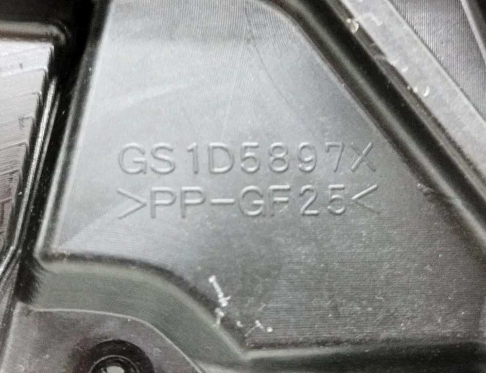 MAZDA 6 GH (2007-2013) Регулятор вікна задніх правих дверей GS1D5897X 33558742