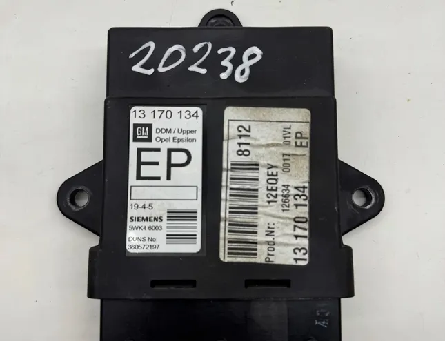 OPEL Vectra C (2002-2005) Блок керування задніми лівими дверима 13170134 35108699