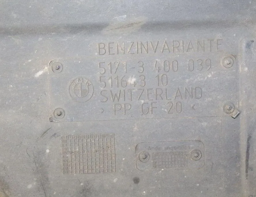 BMW X3 E83 (2003-2010) Інша панель під прикриттям 3400039,3417402 33288545