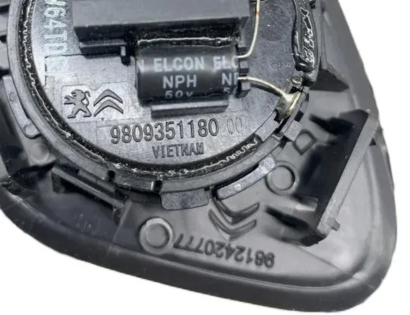 CITROËN C3 3 generation (2016-2024) Гучномовець передніх лівих дверей 9809351180 35108762