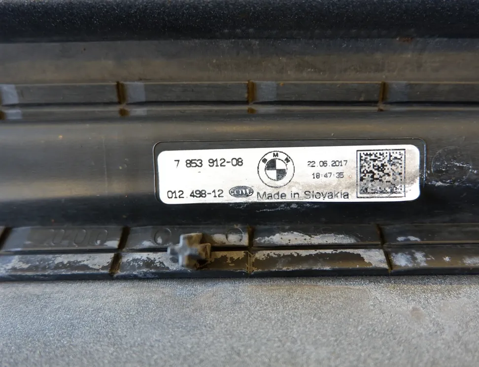 BMW 7 Series G11/G12 (2015-2023) Права пластикова облицювальна панель порогу 8065170,8059980,7853912,7370180 35106403