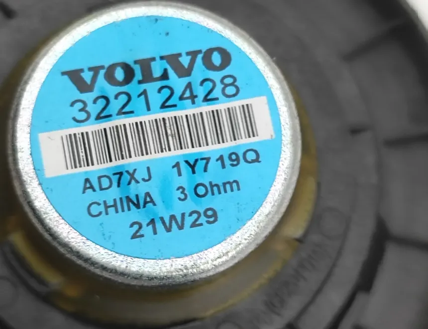 VOLVO V60 2 generation (2018-2023) Гучномовець передньої правої двері 32212428 34278987