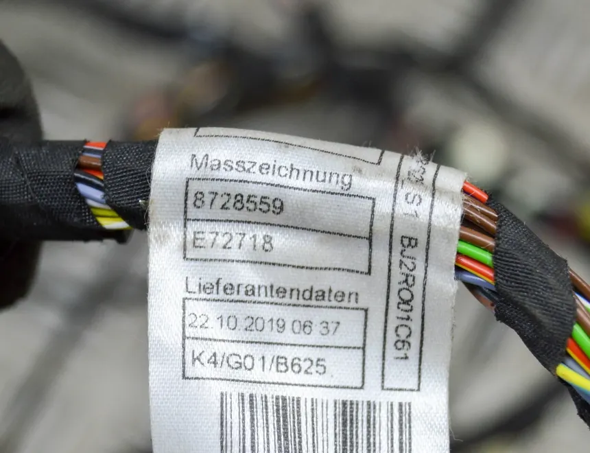 BMW X3 M F97 (2019-2023) Кабельний джгут 11706110,8728559 18268416