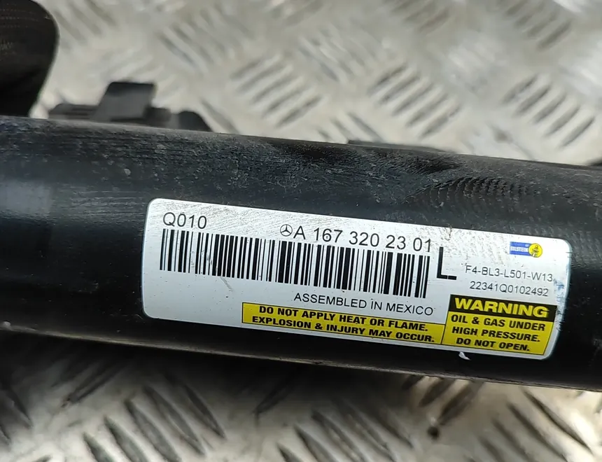 MERCEDES-BENZ GLE W167 (2019-2024) Задній лівий амортизатор A1673202301 32044752