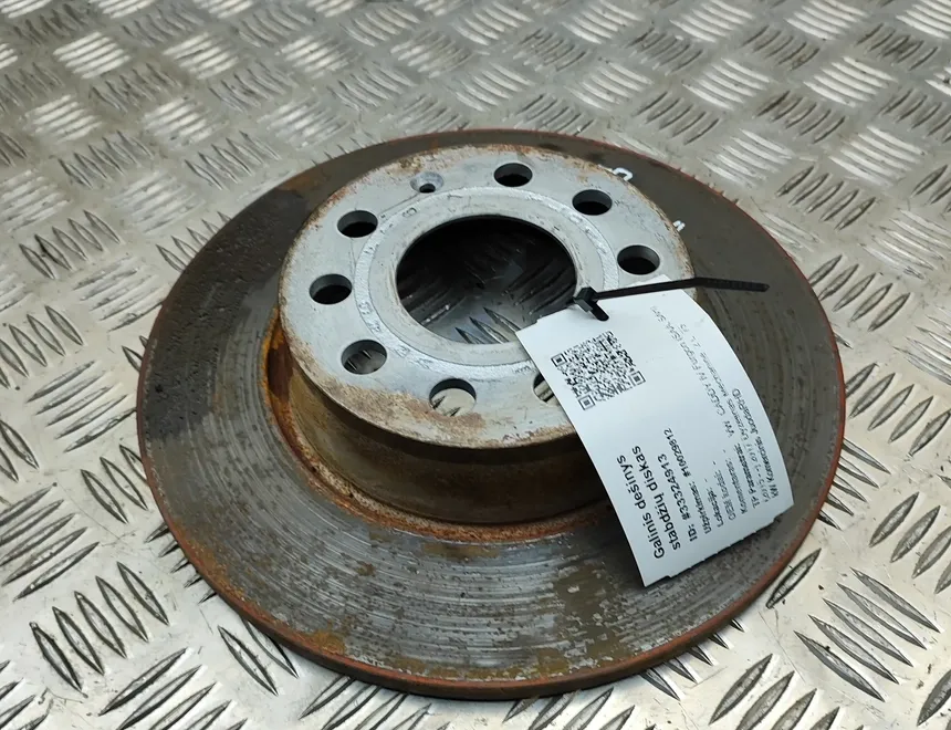 VOLKSWAGEN Caddy 4 generation (2015-2020) Диск тормозов задний правый 5Q0615601D 33324913