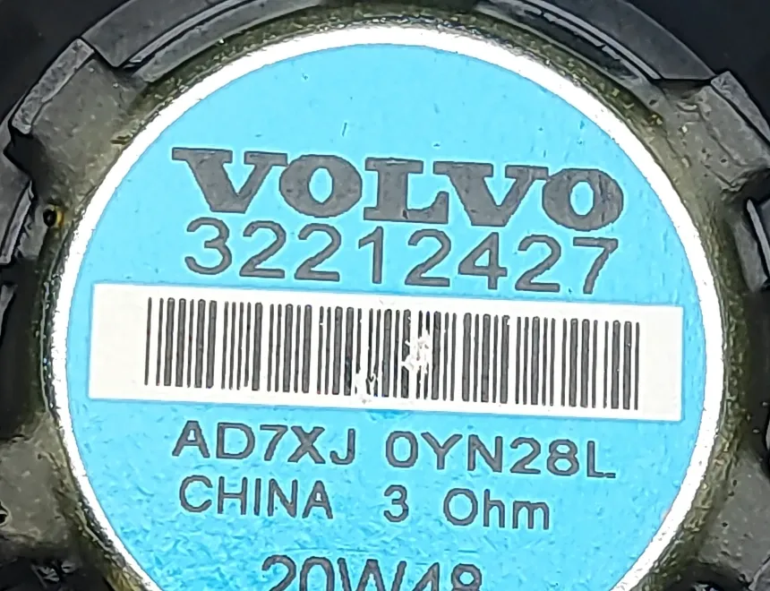 VOLVO V60 2 generation (2018-2023) Гучномовець передньої правої двері 32212427 33577825