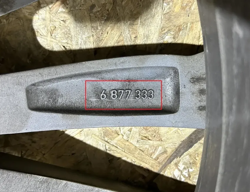 BMW X3 G01 (2017-2024) Комплект колес 6877333 29660135