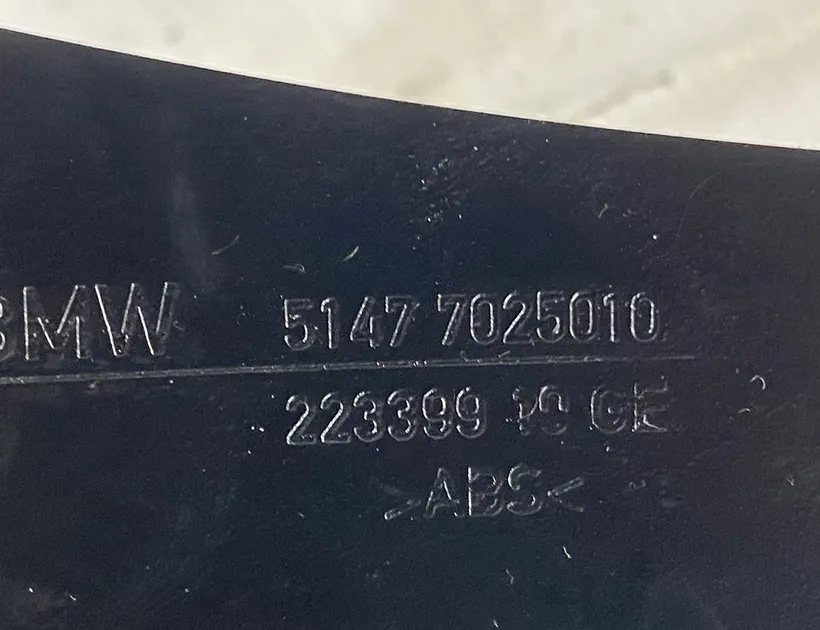 BMW 5 Series E60/E61 (2003-2010) Внутрішні деталі 51477025010 14913942