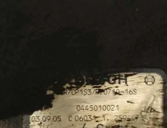 PEUGEOT 607 1 generation (2000-2008) Топливный насос 0445010021 34678522