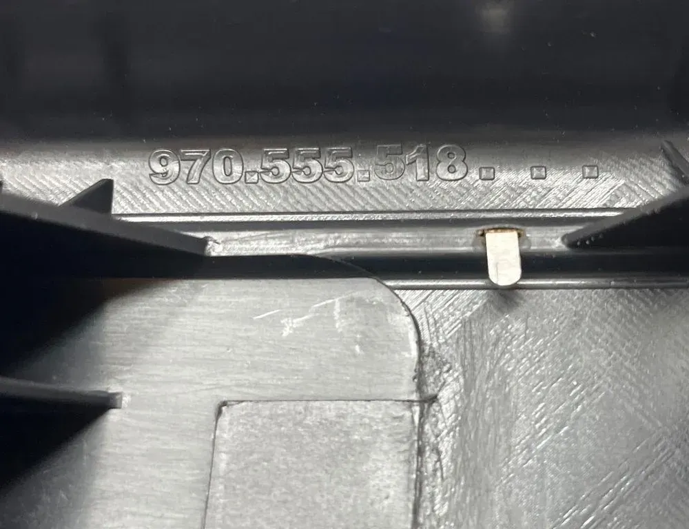 PORSCHE Panamera 970 (2009-2016) Обшивка переднього правого порога 970555518 33898625