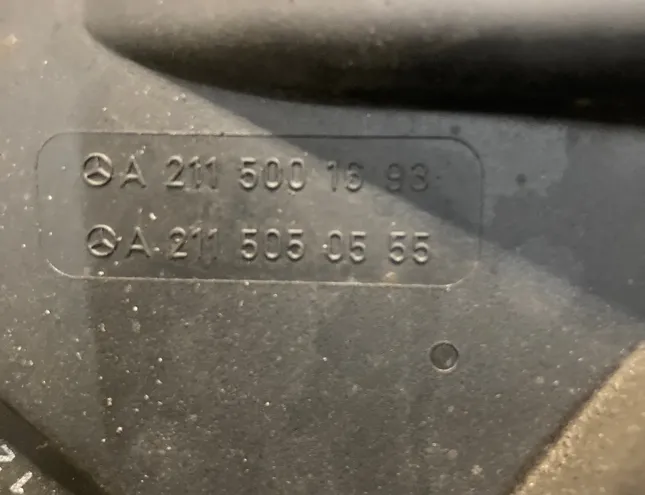 MERCEDES-BENZ E-Class W211/S211 (2002-2009) Вентилятор кондицыонера 2115001693,A2115001693 33454056