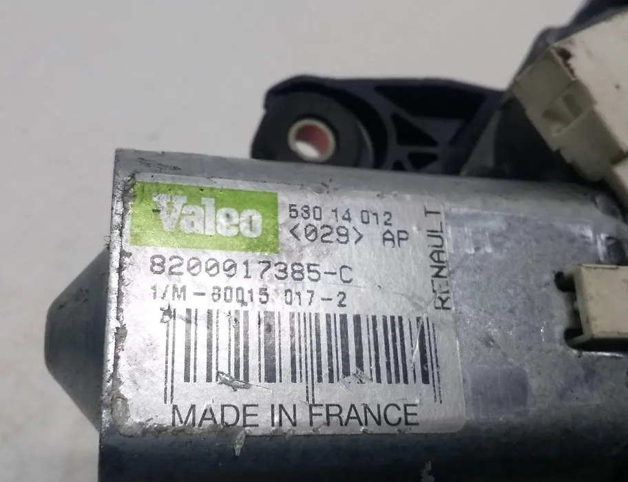 RENAULT Vel Satis 1 generation (2002-2009) Двигун склоочисника задніх дверей 8200017385C 27607753