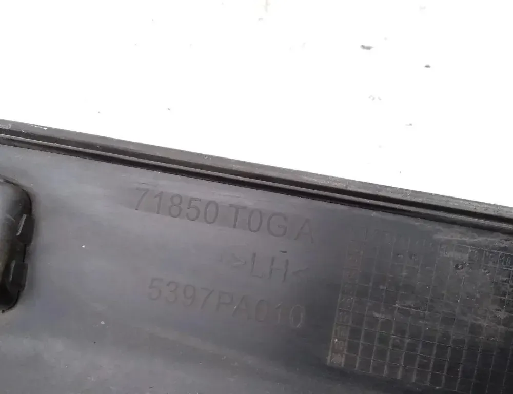 HONDA CR-V 4 generation (2012-2019) Ліва пластикова облицювальна панель порогу 71850T0GA 34985030