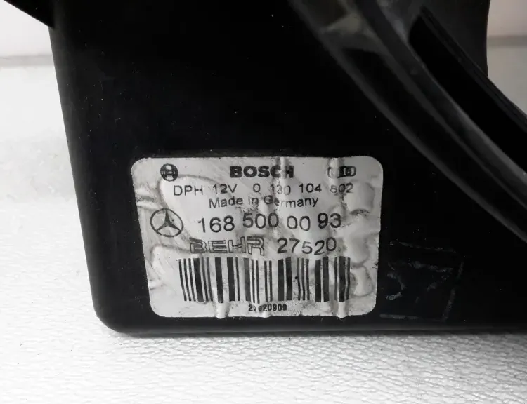 MERCEDES-BENZ A-Class W168 (1997-2004) Радіатор кулера двигуна A1685000093 35107975