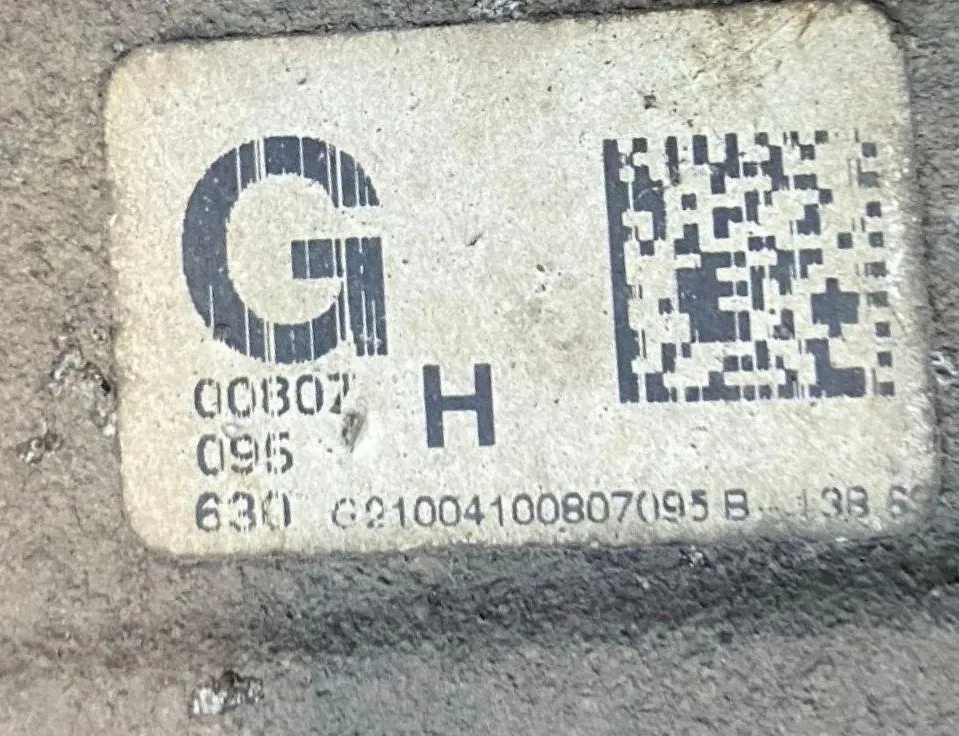 VOLKSWAGEN Touareg 2 generation (2010-2018) Задній диференціал 0BP525015H,021004100807095 30947388