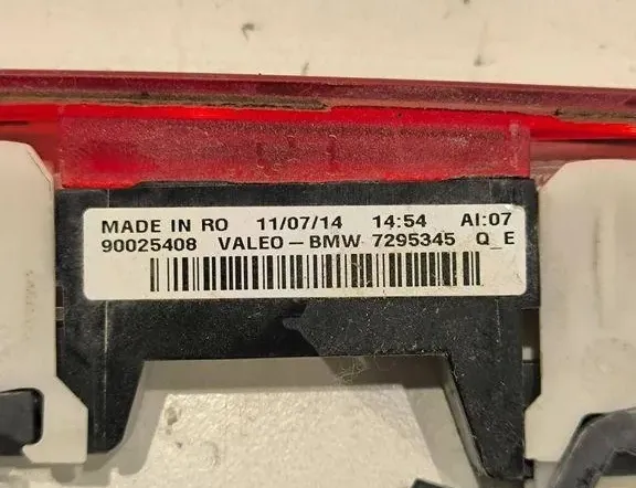 BMW 2 Series F22/F23 (2013-2020) Ліва задня фара кришки багажника 7295345,110714 33200604