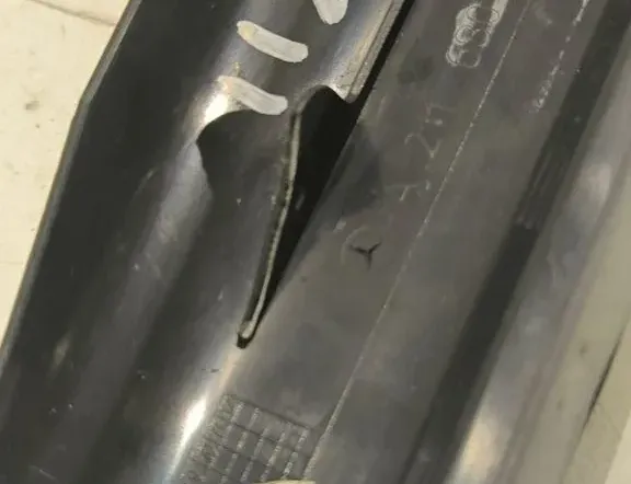 MERCEDES-BENZ E-Class W211/S211 (2002-2009) Обшивка заднього лівого порога A2116800535 33203605