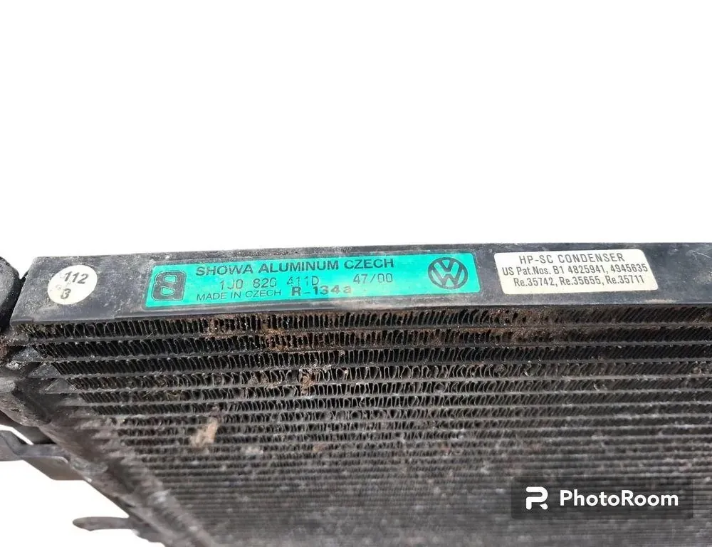 VOLKSWAGEN Golf 6 generation (2008-2015) Радиатор кондиционера 1J0820411D 33404502