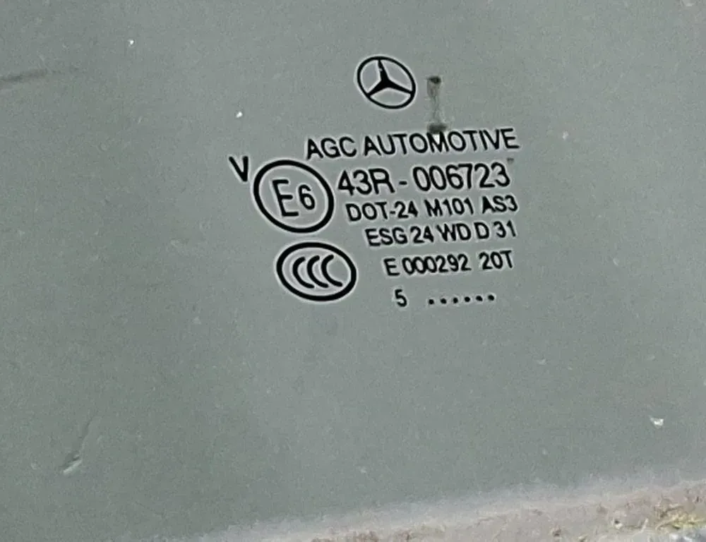 MERCEDES-BENZ B-Class W246 (2011-2020) Стекло задней левой двери E000292,DOT24M101AS3 33224756