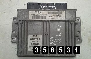 CITROËN Xsara Picasso 1 generation (1999-2010) Блок управления двигателем 28661683